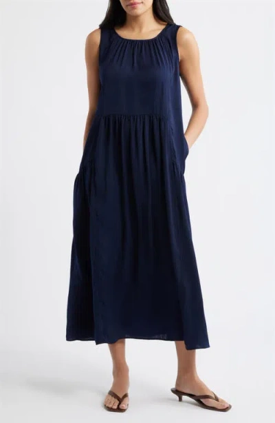 City Blues Sleeveless Maxi Dress