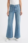 City Blues Soho Patch Pocket Wide Leg Jeans
