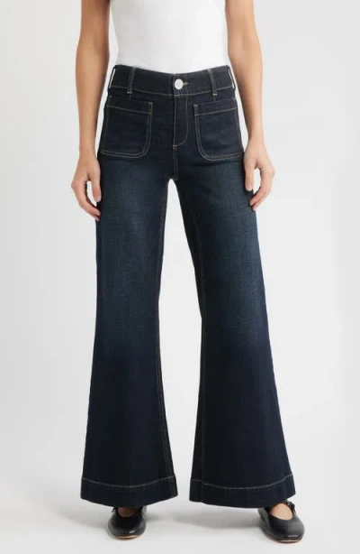 City Blues Soho Patch Pocket Wide Leg Jeans