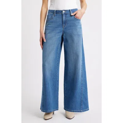City Blues Stretch Wide Leg Jeans