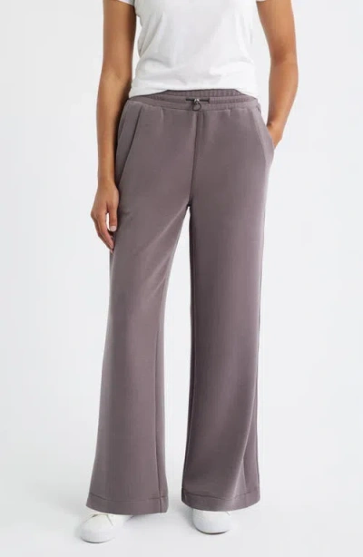 City Blues Toggle Waist Athletic Pants In Brown