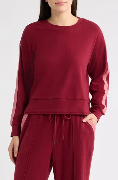 City Blues Track Sweatshirt In Red