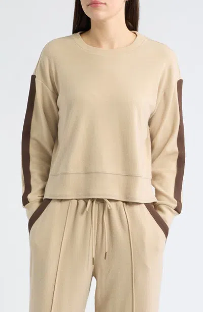 City Blues Track Sweatshirt In Neutral