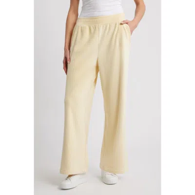 City Blues Wide Leg Lounge Pants In Brown