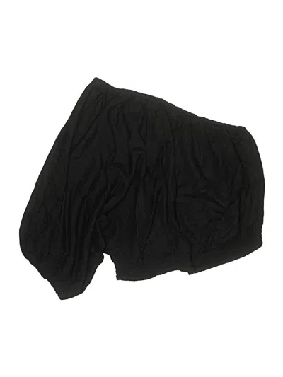 Pre-owned City Chic Athletic Shorts In Black