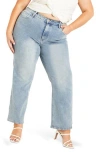 City Chic Ayesha Jeans In Blue