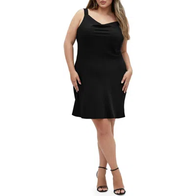 City Chic Blaire Sheath Dress In Black