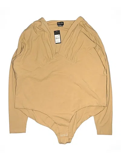 Pre-owned City Chic Bodysuit In Neutral