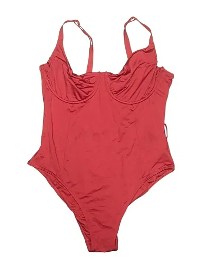 Pre-owned City Chic Bodysuit In Red