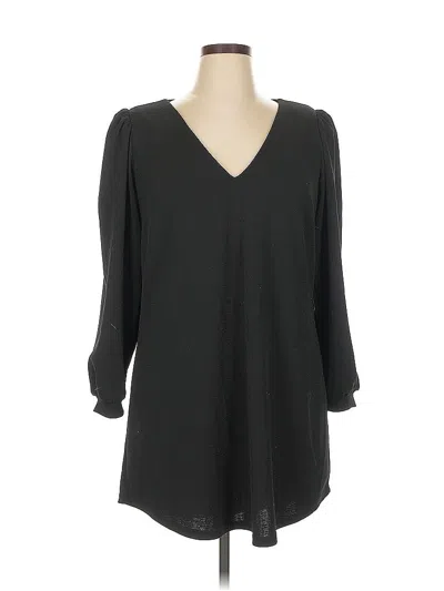 Pre-owned City Chic Casual Dress In Black