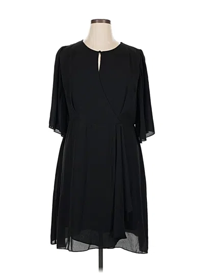 Pre-owned City Chic Casual Dress In Black