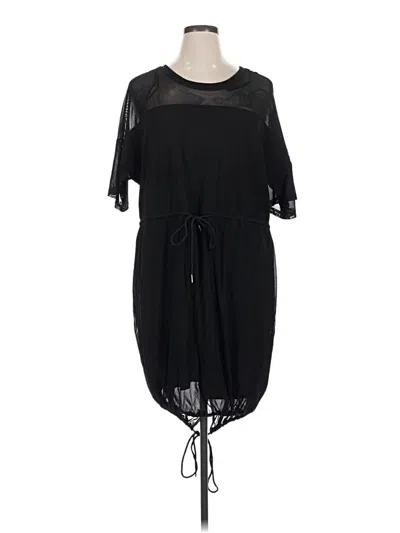 Pre-owned City Chic Casual Dress In Black