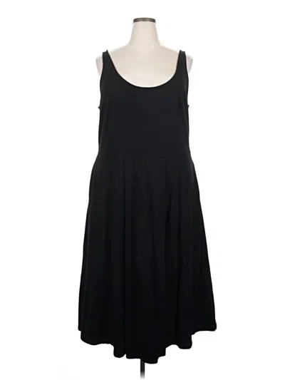 Pre-owned City Chic Casual Dress In Black