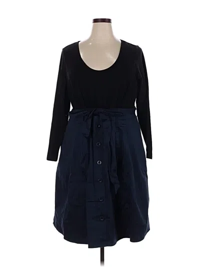 Pre-owned City Chic Casual Dress In Black