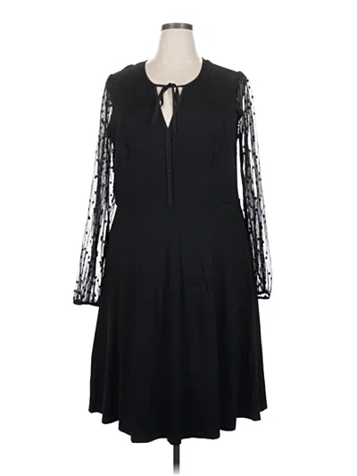 Pre-owned City Chic Casual Dress In Black