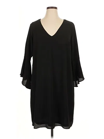 Pre-owned City Chic Casual Dress In Black