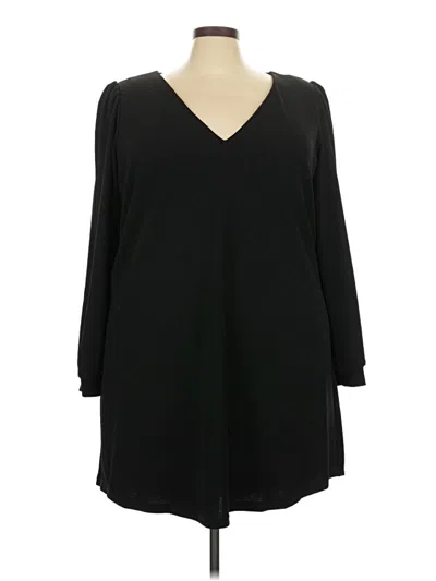 Pre-owned City Chic Casual Dress In Black