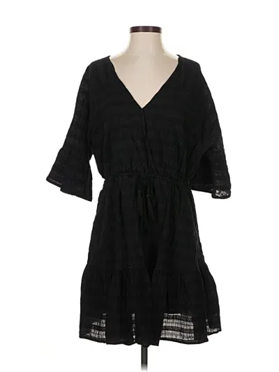 Pre-owned City Chic Casual Dress In Black