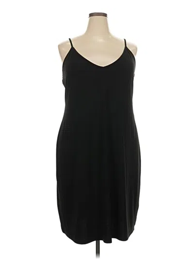 Pre-owned City Chic Casual Dress In Black