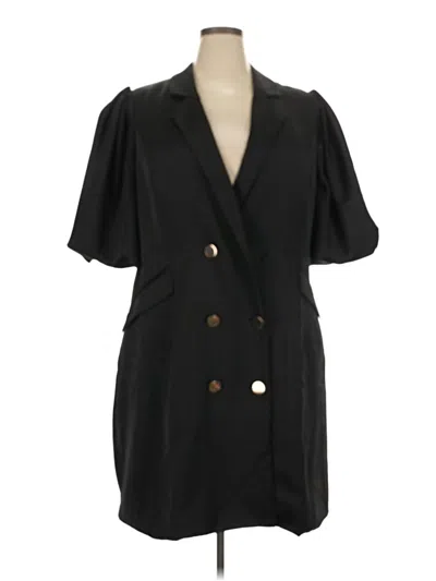 Pre-owned City Chic Casual Dress In Black