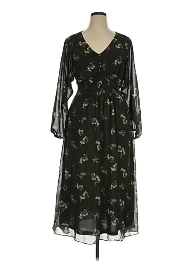 Pre-owned City Chic Casual Dress In Black