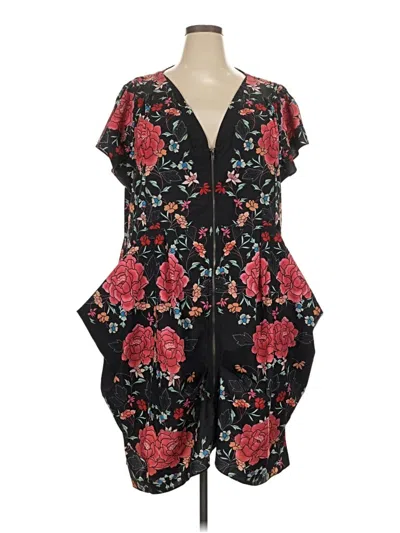 Pre-owned City Chic Casual Dress In Black
