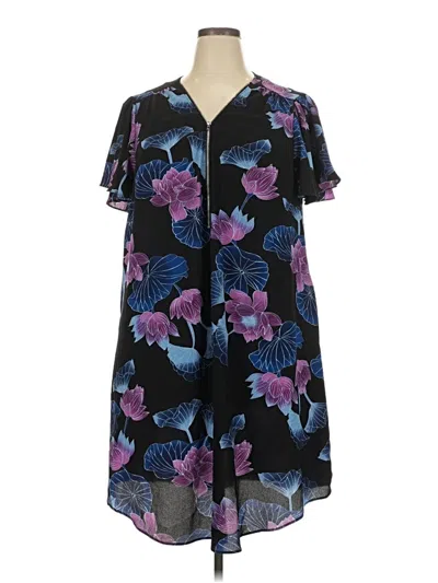 Pre-owned City Chic Casual Dress In Black