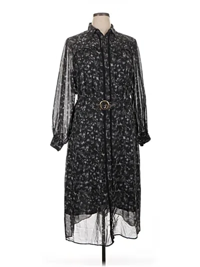 Pre-owned City Chic Casual Dress In Black