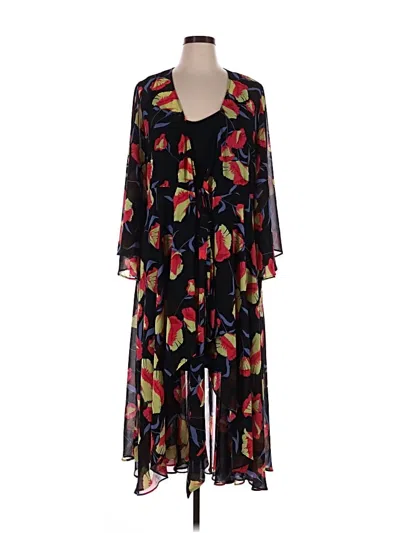Pre-owned City Chic Casual Dress In Black