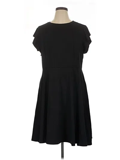 Pre-owned City Chic Casual Dress In Black