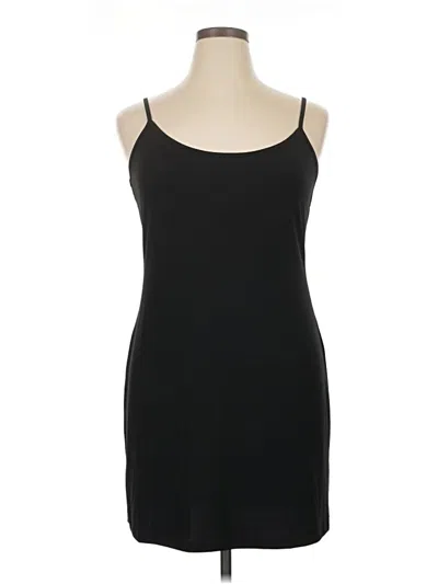 Pre-owned City Chic Casual Dress In Black