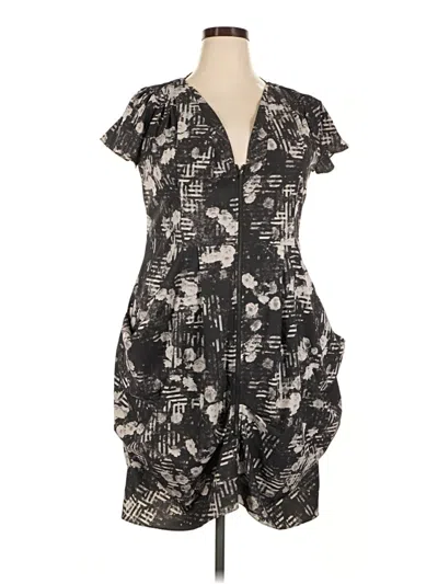Pre-owned City Chic Casual Dress In Black