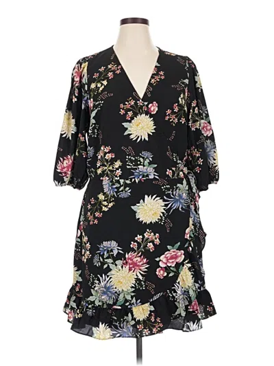 Pre-owned City Chic Casual Dress In Black
