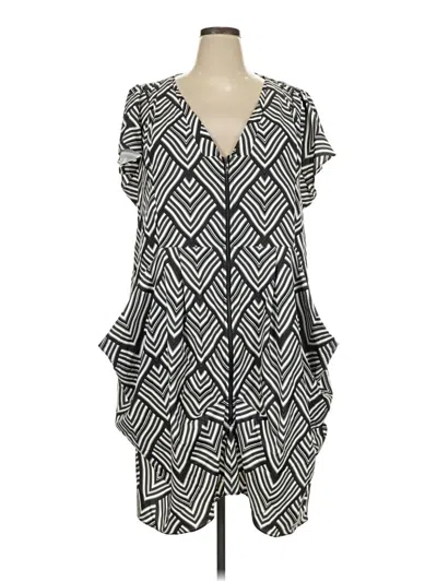 Pre-owned City Chic Casual Dress In Black