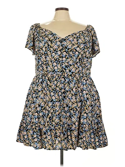 Pre-owned City Chic Casual Dress In Blue