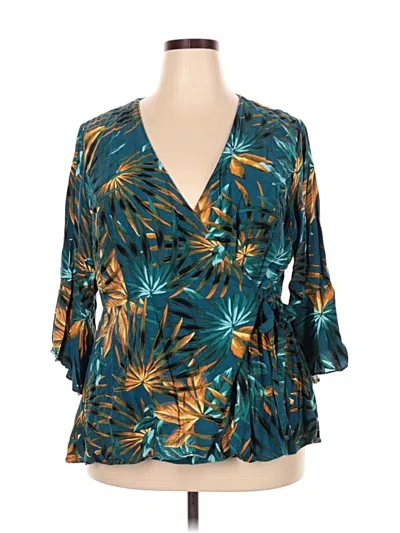 Pre-owned City Chic Casual Dress In Blue