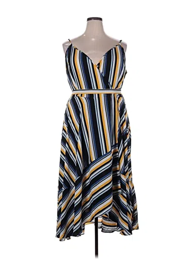 Pre-owned City Chic Casual Dress In Blue