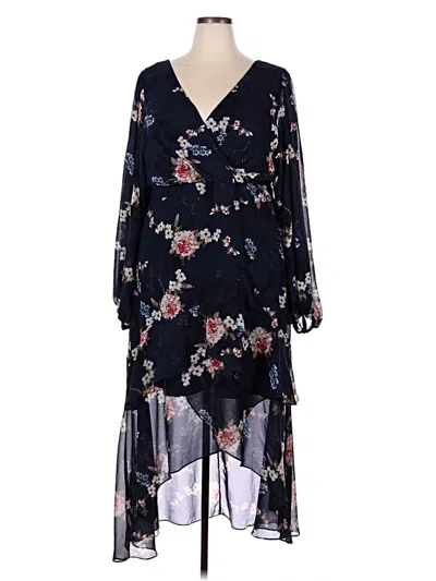 Pre-owned City Chic Casual Dress In Blue