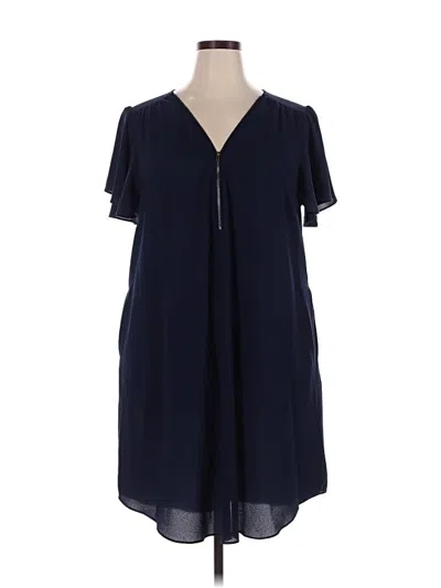 Pre-owned City Chic Casual Dress In Blue