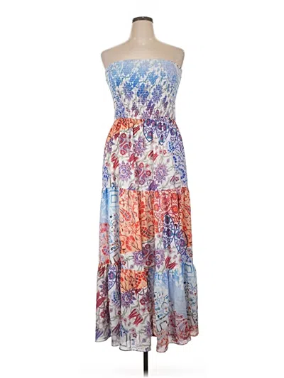 Pre-owned City Chic Casual Dress In Blue