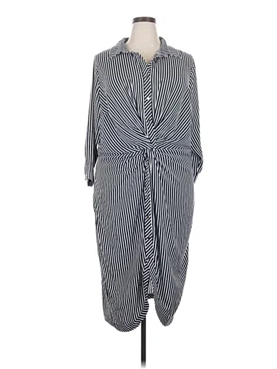Pre-owned City Chic Casual Dress In Blue