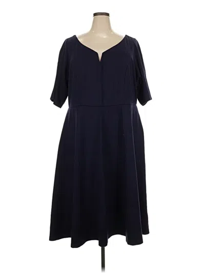 Pre-owned City Chic Casual Dress In Blue