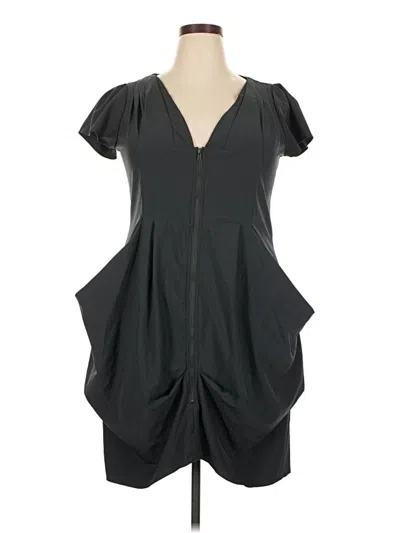 Pre-owned City Chic Casual Dress In Gray