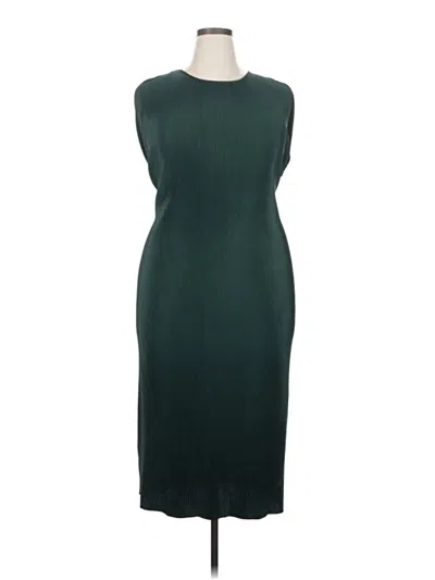 Pre-owned City Chic Casual Dress In Green