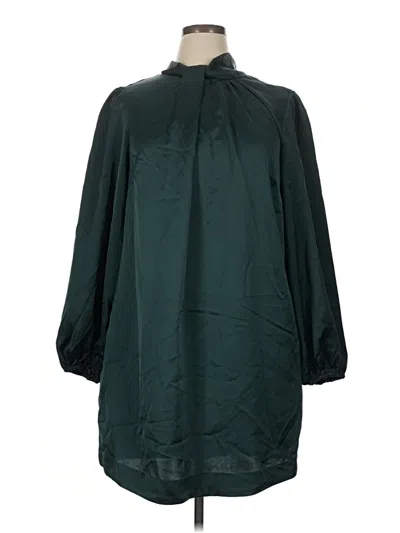 Pre-owned City Chic Casual Dress In Green