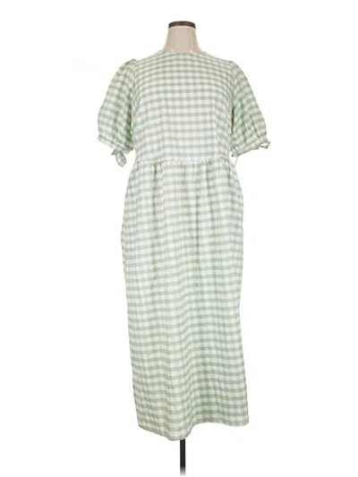 Pre-owned City Chic Casual Dress In Green