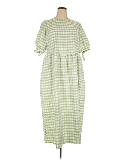 City Chic Casual Dress In Green
