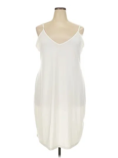 Pre-owned City Chic Casual Dress In Ivory