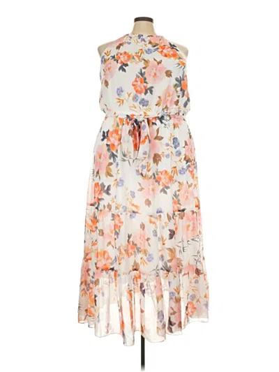 Pre-owned City Chic Casual Dress In Ivory