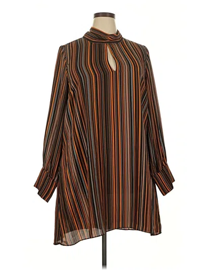 Pre-owned City Chic Casual Dress In Orange